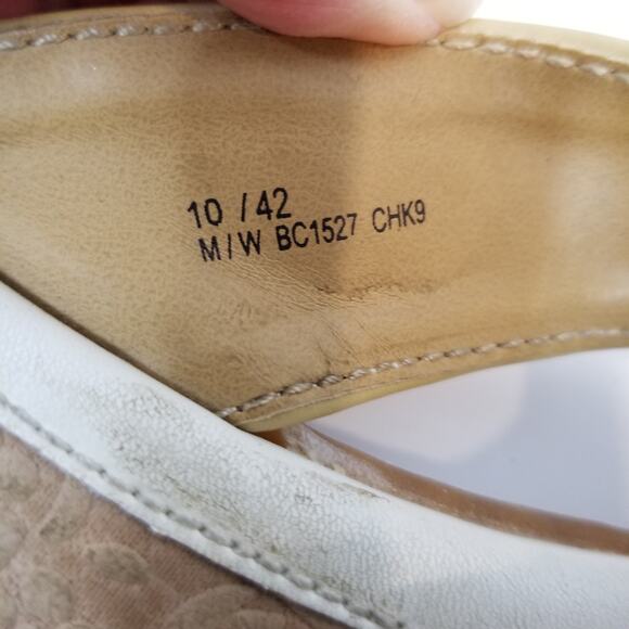 b.o.c Born Concept Vegan Faux Leather Flip Flops Sandals Size 10 - Picture 8 of 10